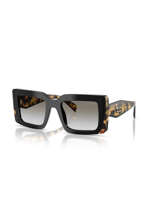 Prada Okulary przeciwsłoneczne damskie czarne 0PR.D01S