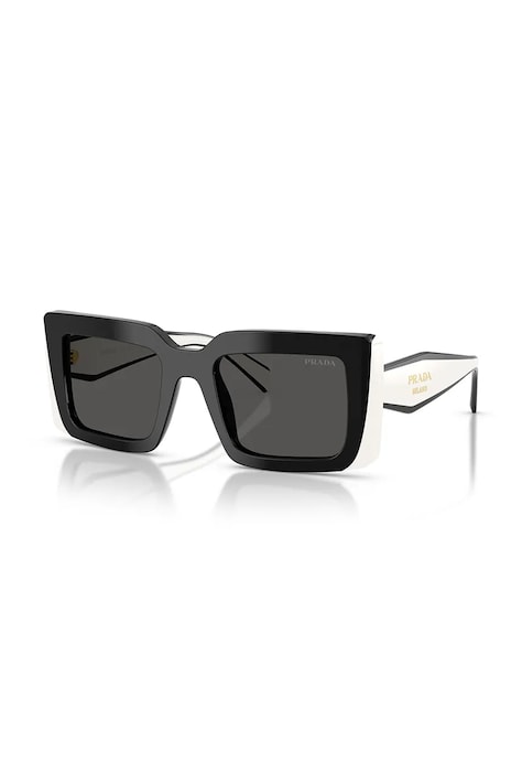 Prada Okulary przeciwsłoneczne damskie czarne 0PR.D01S