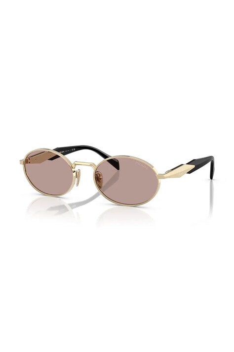 Prada Okulary przeciwsłoneczne damskie złote 0PR.65ZS