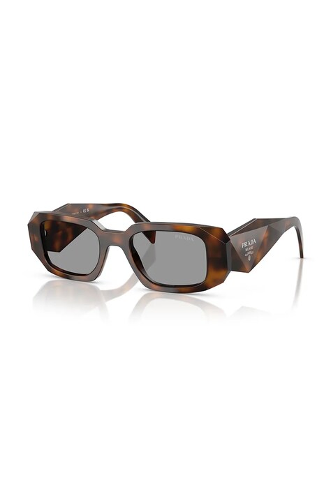 Prada Okulary przeciwsłoneczne damskie brązowe 0PR.17WS