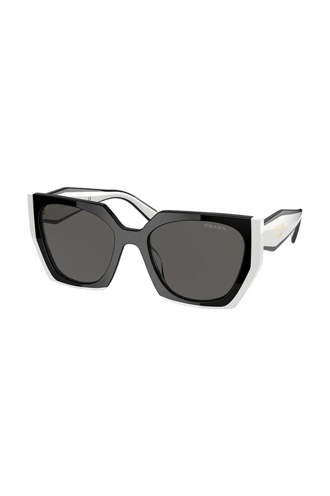 Prada Okulary przeciwsłoneczne damskie czarne 0PR.15WS
