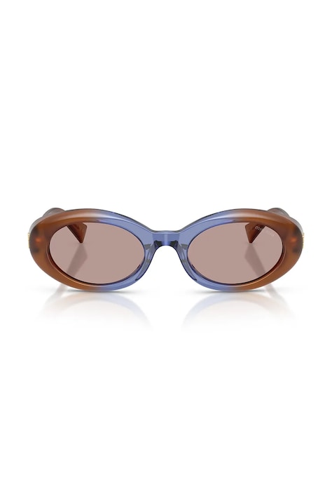 Miu Miu Okulary przeciwsłoneczne damskie brązowe 0MU.B09S