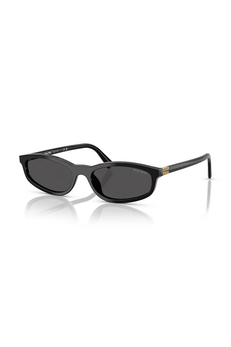 Miu Miu Okulary przeciwsłoneczne damskie czarne 0MU.A06S