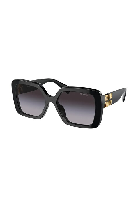 Miu Miu Okulary przeciwsłoneczne damskie czarne 0MU.10YS