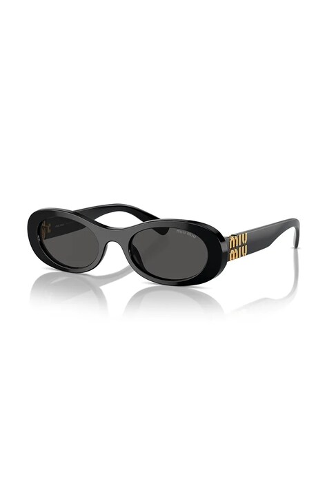 Miu Miu Okulary przeciwsłoneczne damskie czarne 0MU.06ZS