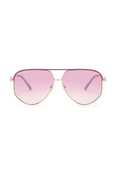 Kurt Geiger London Okulary przeciwsłoneczne pilotki damskie SHOREDITCH różowe 5895298999