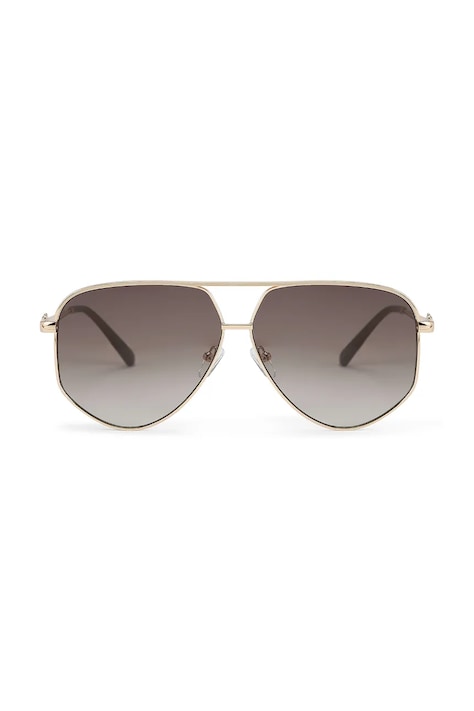 Kurt Geiger London Okulary przeciwsłoneczne pilotki damskie SHOREDITCH złote 5895261999