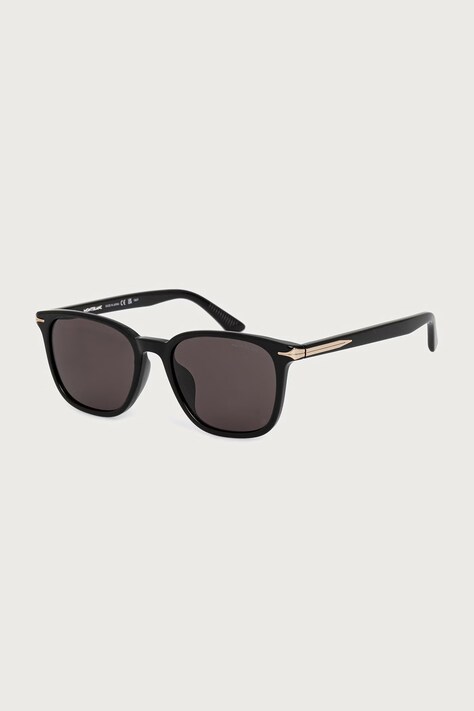 Montblanc Okulary przeciwsłoneczne męskie czarne MB0518SA
