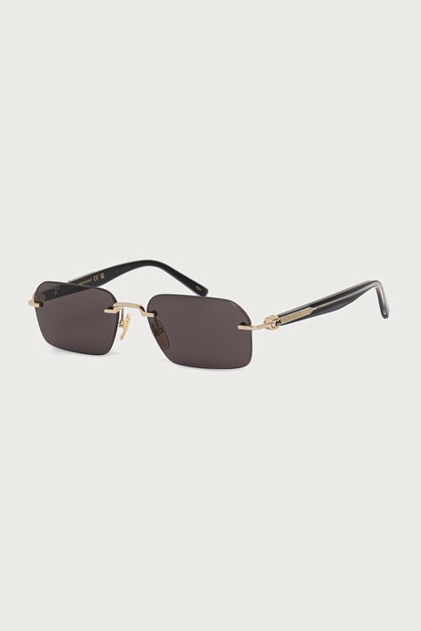 Gucci Okulary przeciwsłoneczne męskie złote GG2259S
