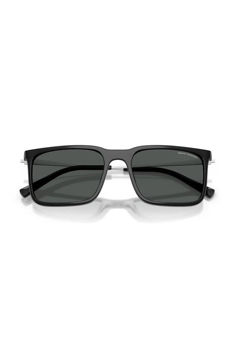 Armani Exchange Okulary przeciwsłoneczne męskie czarne 0AX4175SU