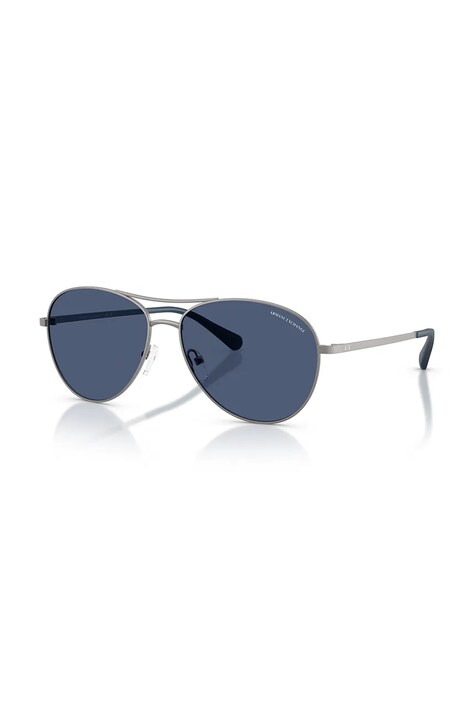 Armani Exchange Okulary przeciwsłoneczne męskie srebrne 0AX2061S
