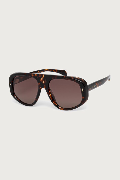 Moncler Okulary przeciwsłoneczne AURON brązowe 0ME6035U