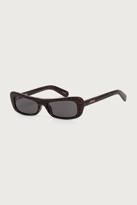 LINDA FARROW CAPRI okulary przeciwsłoneczne brązowe JAC55C12SUN