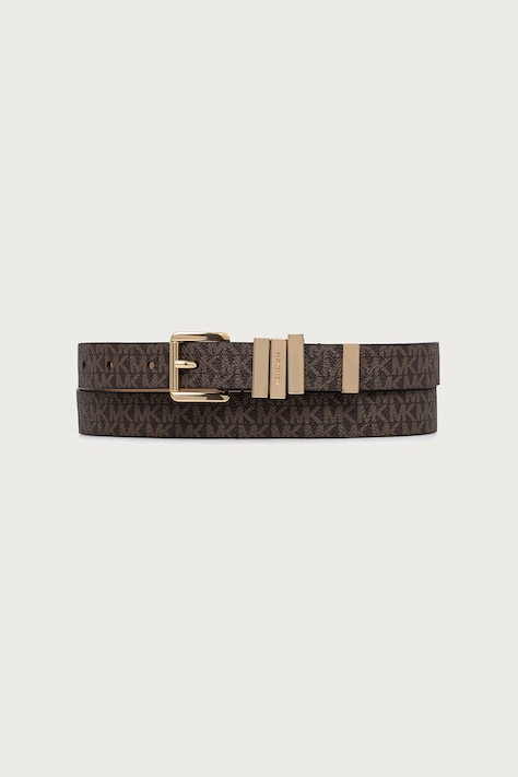 MICHAEL Michael Kors Pasek damski z imitacji skóry brązowy 29MKWB576514