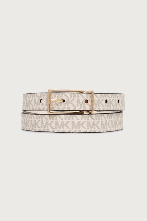 MICHAEL Michael Kors Pasek dwustronny damski beżowy 29MKWB557912