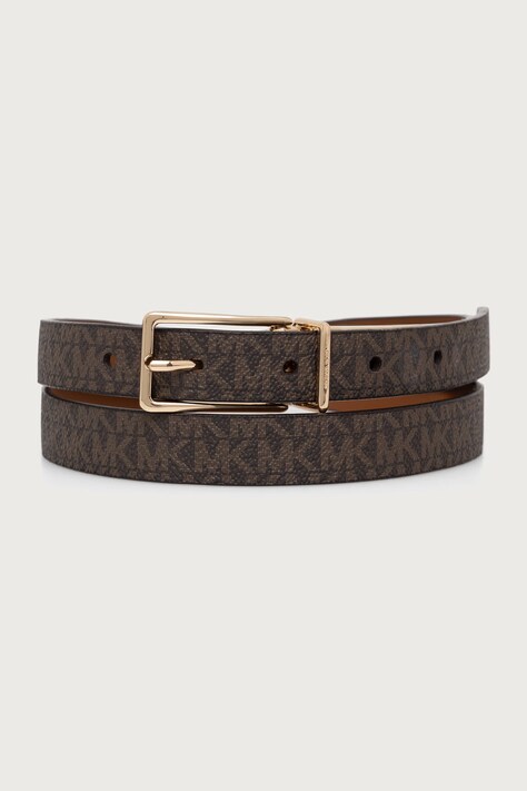 MICHAEL Michael Kors Pasek dwustronny damski brązowy 29MKWB557912