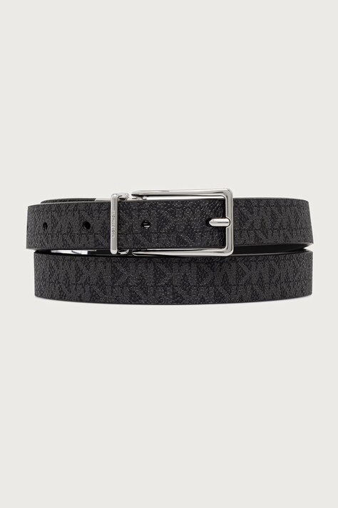 MICHAEL Michael Kors Pasek dwustronny damski czarny 29MKWB557912