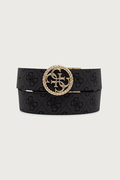 Guess Pasek damski szary BW9497 P6435