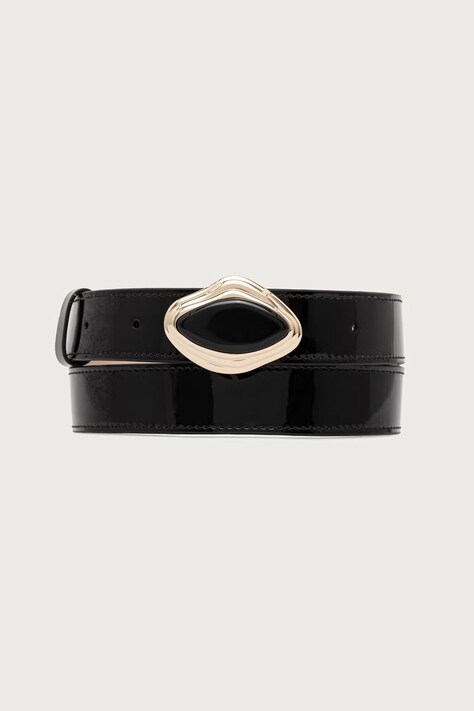Guess Cintura da donna in pelle x LEONIE HANNE nera BW9514 P6430