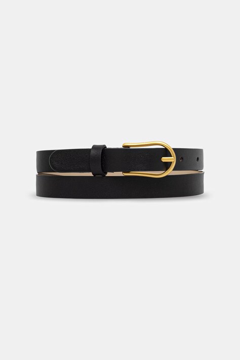 Gianni Chiarini pasek damski skórzany CINTURE DONNA czarny CN K00956 NA