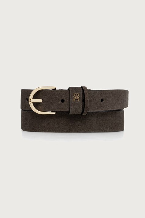 Tommy Hilfiger pas ženski semišasti rjav AW0AW19793