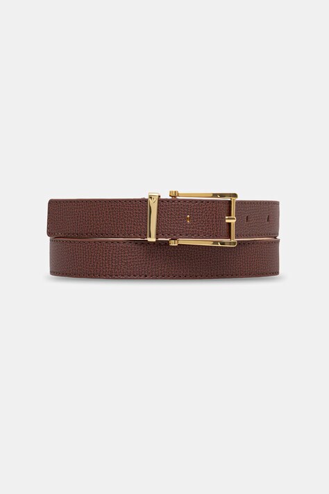 Emporio Armani pasek damski skórzany zielony EW005723 AF29687
