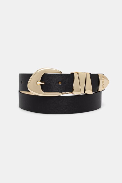 Guess ремень для женщин кожаный чёрный BW9479 P6330