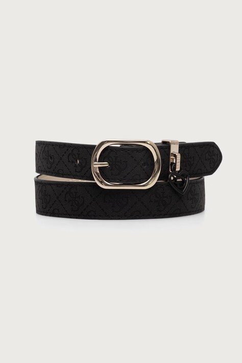 Guess Pasek dziecięcy czarny J6BZ32 W4042