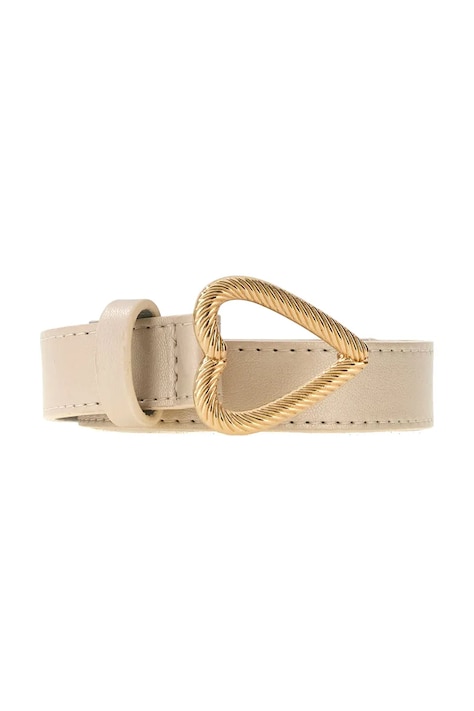 Guess pasek dziecięcy z imitacji skóry złoty J6BZ26 W4036