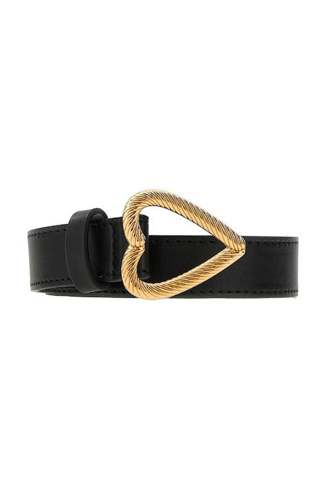 Guess pasek dziecięcy z imitacji skóry czarny J6BZ26 W4036