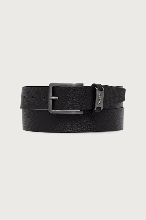 Guess pasek męski skórzany czarny BM7957 P6435