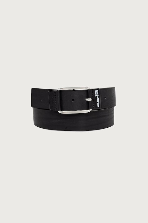 Karl Lagerfeld Jeans ζώνη ανδρική δερμάτινη μαύρη B4M33094