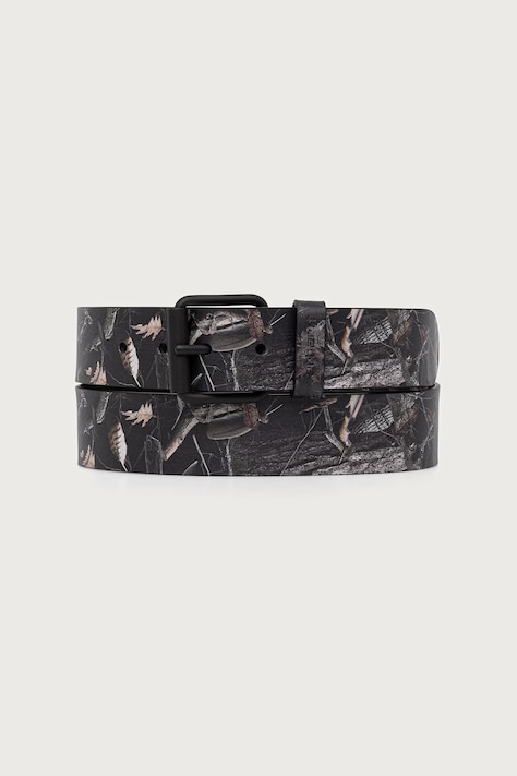 Carhartt WIP Camo Feather Tree Belt pasek skórzany męski multicolor I037500