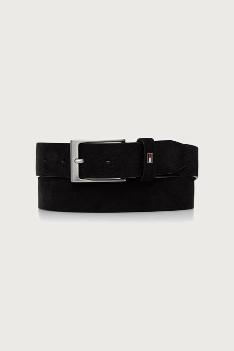 Tommy Hilfiger opasok pánsky semišový čierny AM0AM15047