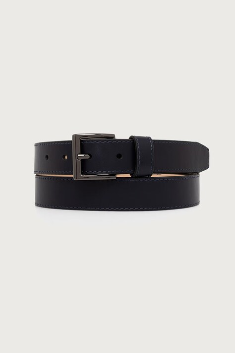 Tommy Hilfiger Pásek pánský kožený námořnický AM0AM14555