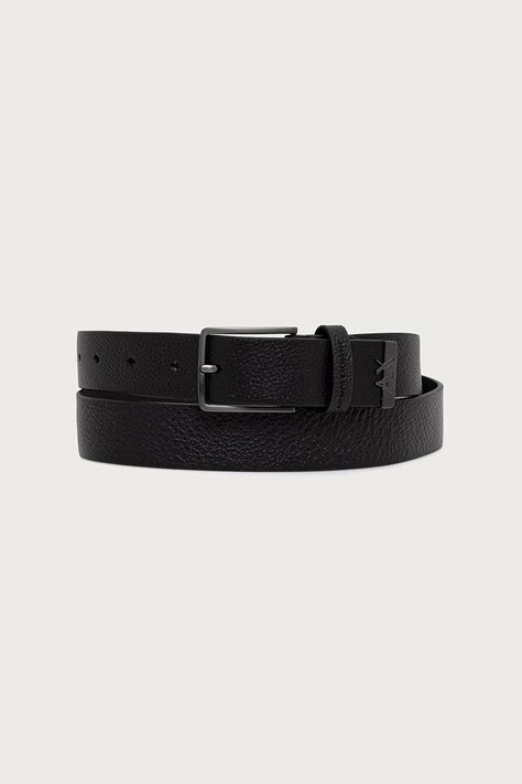 Armani Exchange opasok pánsky kožený čierny XM003632 AF26730