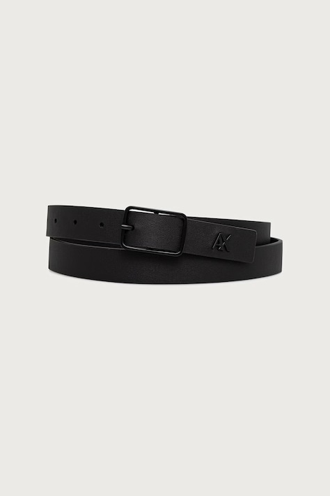 Armani Exchange opasok pánsky kožený čierny XM003052 AF26212