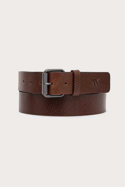Armani Exchange Opasok pánsky kožený hnedý XM003050 AF26209