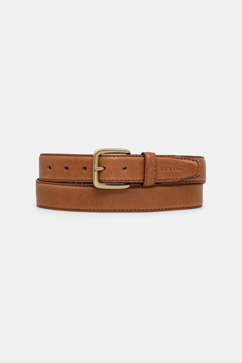 Levi's remen za muškarce kožni FINN FEATHER EDGE smeđi 007YU-0000