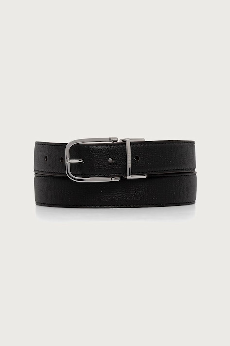 Paul Smith Pasek dwustronny męski skórzany czarny M1A-8309-WREVER