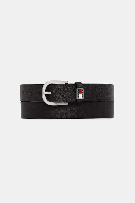 Tommy Jeans ζώνη ανδρική δερμάτινη καφέ AM0AM14461