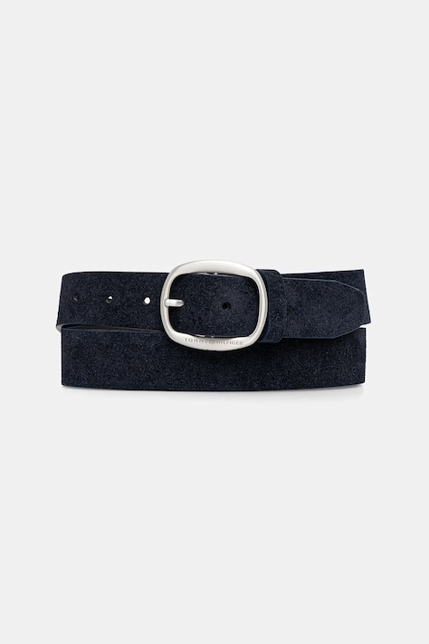 Tommy Hilfiger ζώνη ανδρική δέρμα σουέτ καφέ AM0AM14478