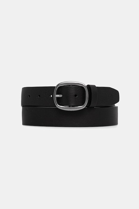 Tommy Hilfiger ζώνη ανδρική δερμάτινη μαύρη AM0AM14476