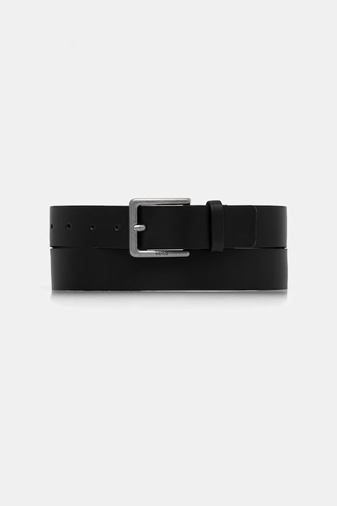 HUGO pásek pánský kožený Guliver_Sz35 černý 50568452