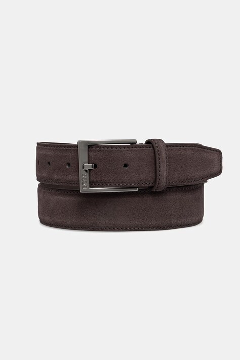 BOSS ремень мужской кожаный Elloy-Sd-GmSt_Sz35 коричневый 50563958