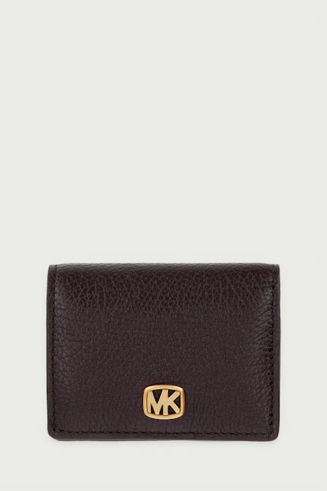 MICHAEL Michael Kors Portfel damski skórzany BRYANT brązowy 32F6AYTD1E