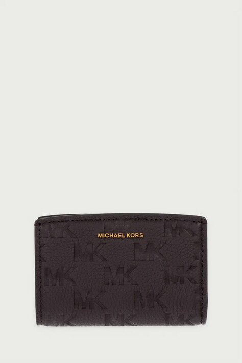 MICHAEL Michael Kors Portfel damski skórzany BRYANT brązowy 32F6AYTZ2L