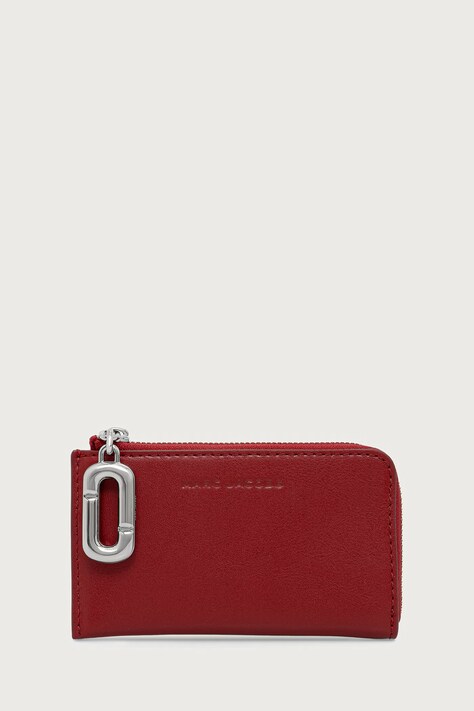 MARC JACOBS Novčanik za žene od kože TOP ZIP MULTI WALLET crveni 2P6SMP018S01