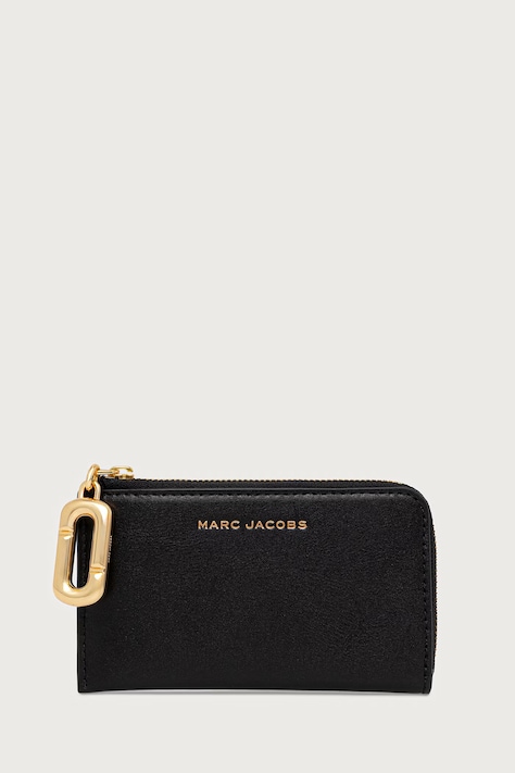 MARC JACOBS Portfel damski skórzany TOP ZIP MULTI WALLET czarny 2P6SMP018S01