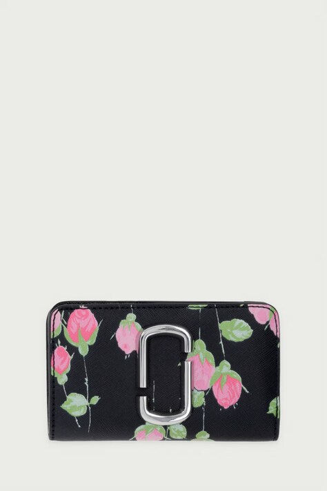 MARC JACOBS Novčanik za žene od kože THE COMPACT WALLET crni 2F6SMP014S01